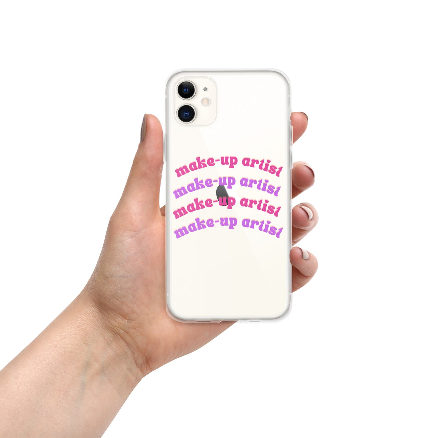 "Make-Up Artist" Clear Case for iPhone®