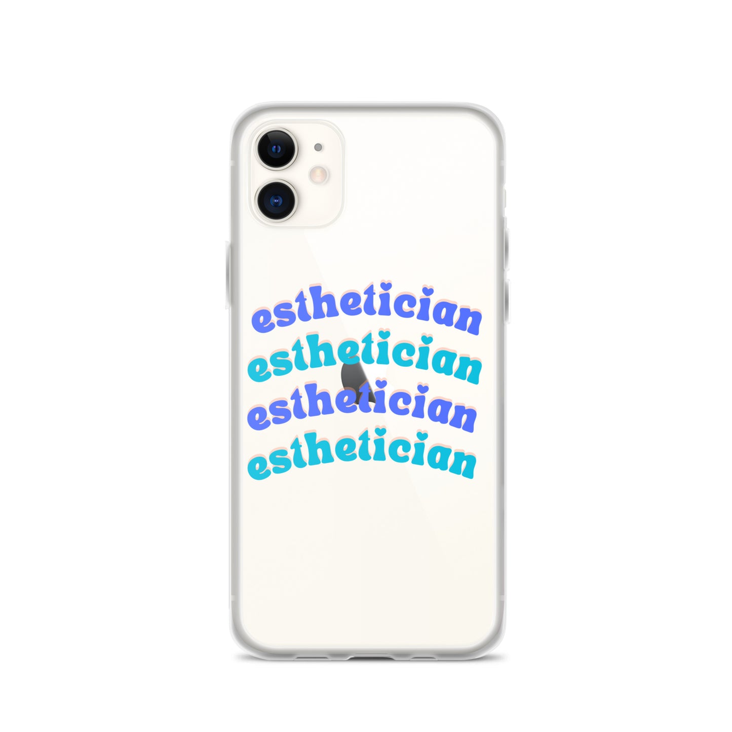 "Esthetician" Clear Case for iPhone®