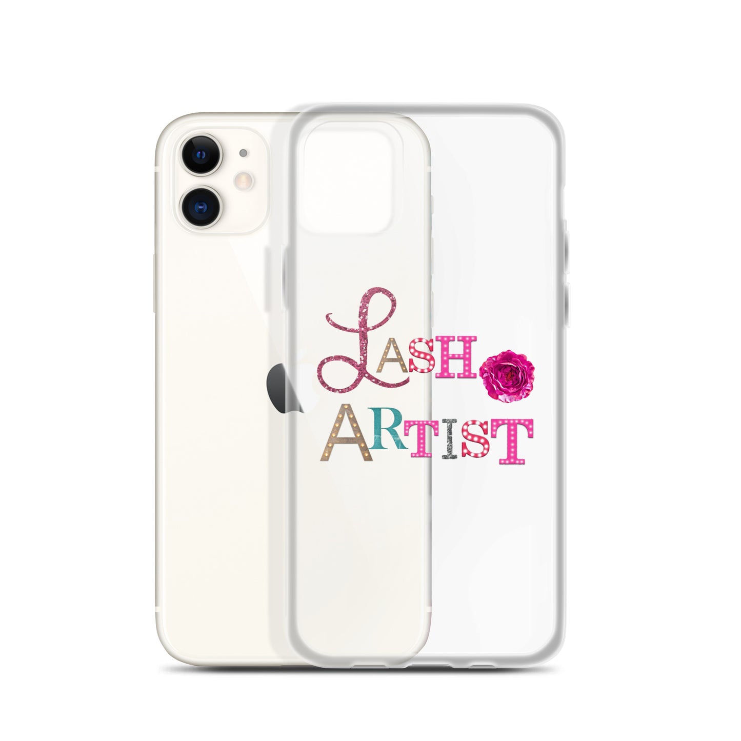 "Lash Artist" Clear Case for iPhone®