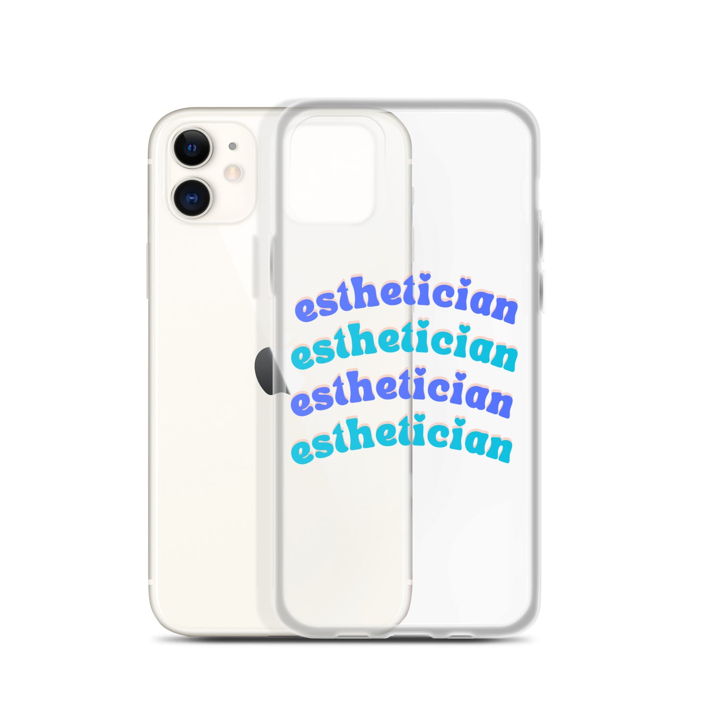 "Esthetician" Clear Case for iPhone®