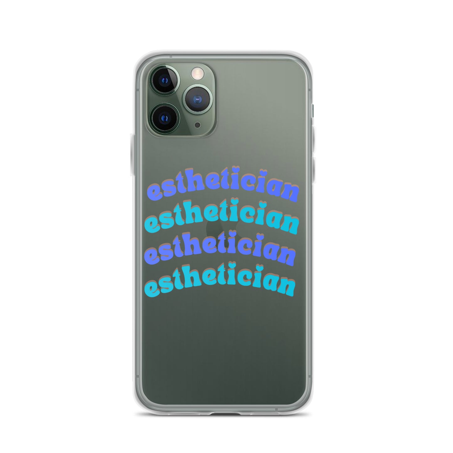 "Esthetician" Clear Case for iPhone®