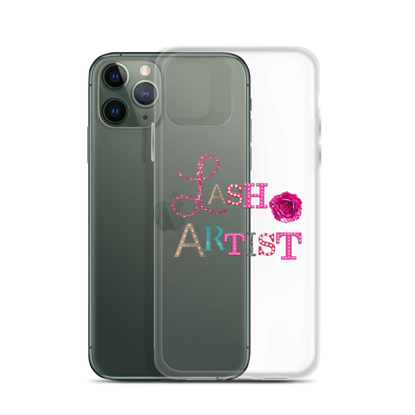 "Lash Artist" Clear Case for iPhone®