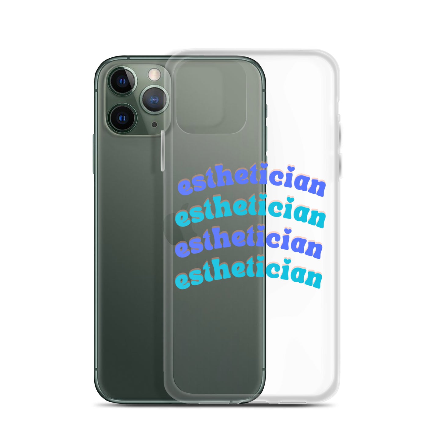 "Esthetician" Clear Case for iPhone®