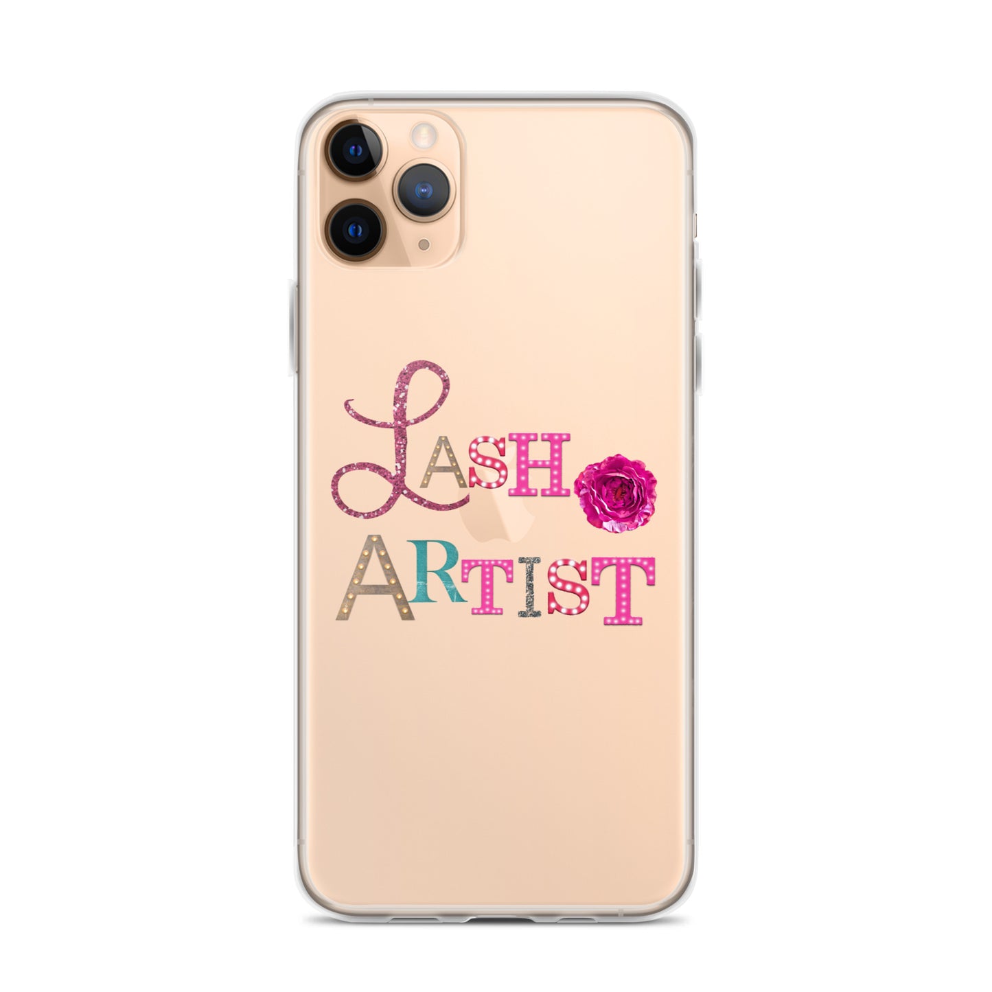 "Lash Artist" Clear Case for iPhone®