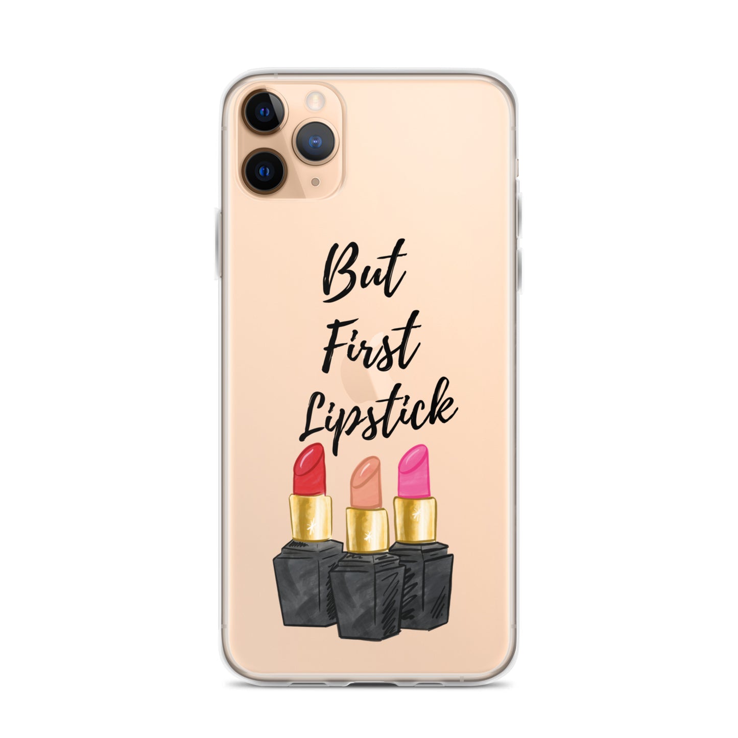 "But First Skin Care" Clear Case for iPhone®