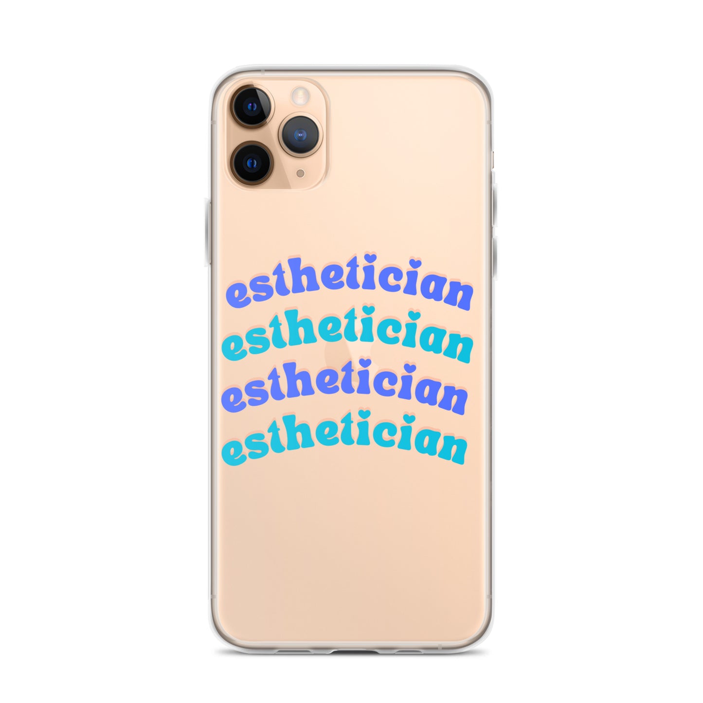 "Esthetician" Clear Case for iPhone®