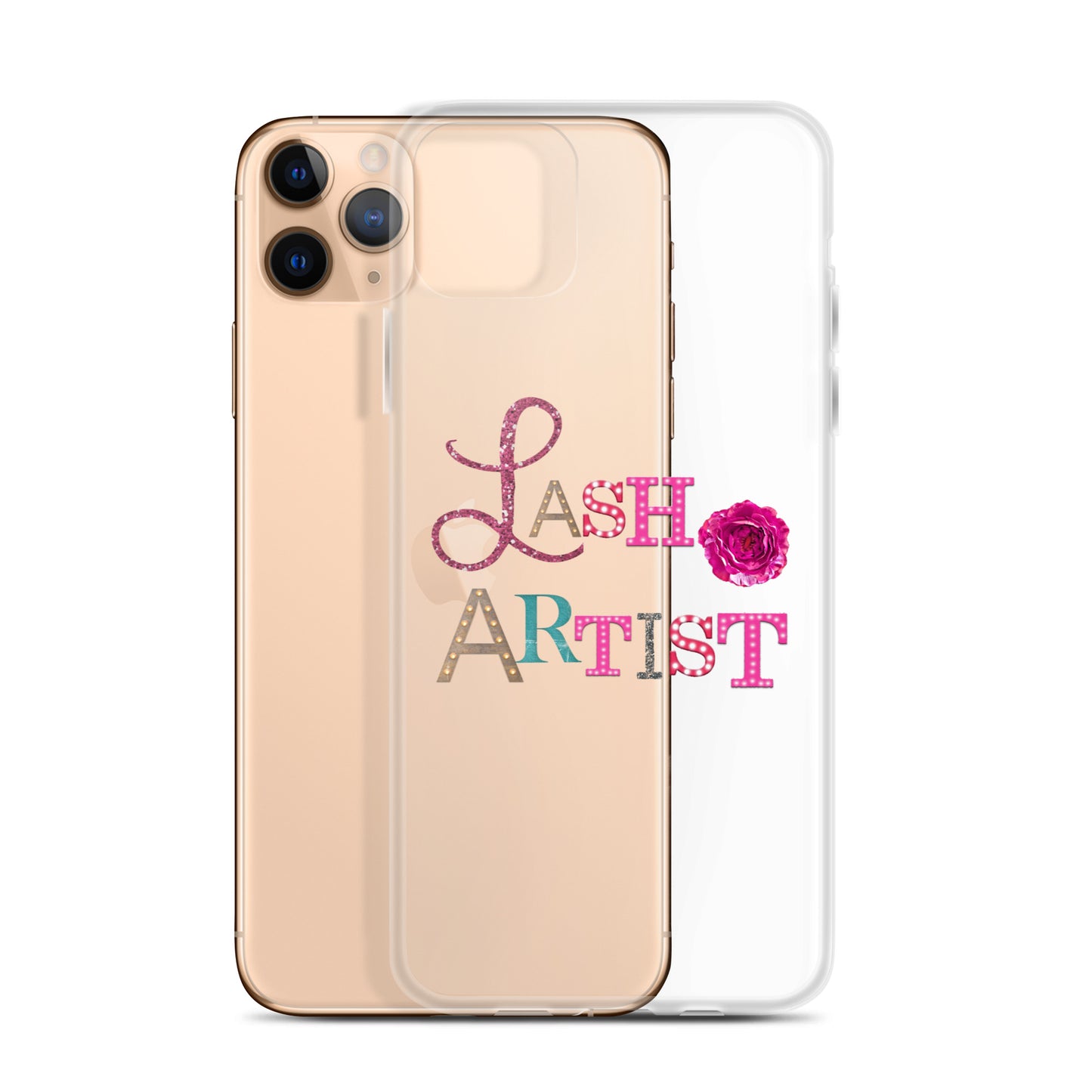 "Lash Artist" Clear Case for iPhone®