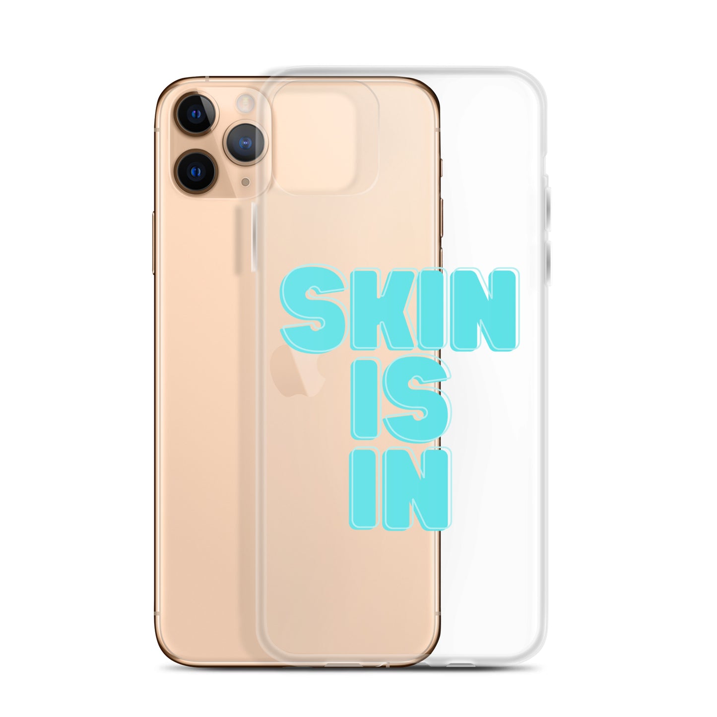 "Skin is In" Clear Case for iPhone®