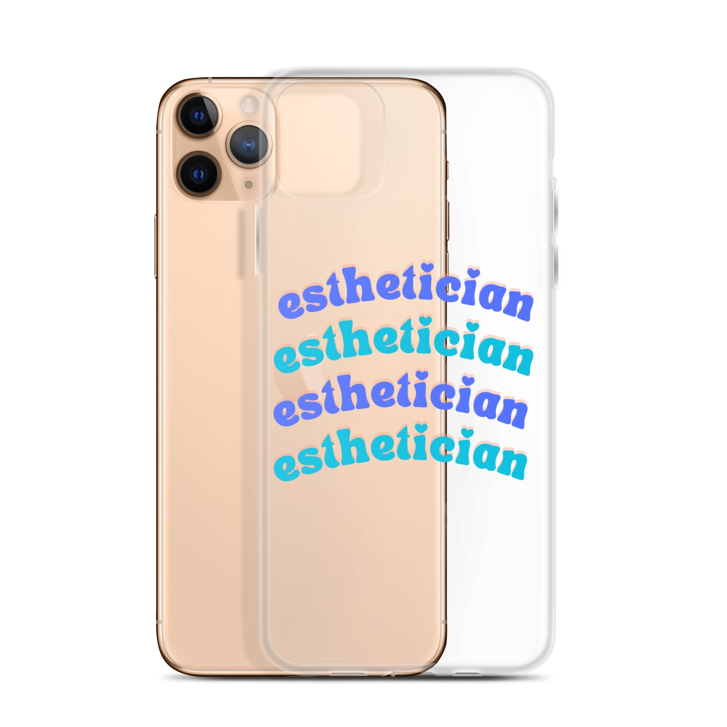 "Esthetician" Clear Case for iPhone®