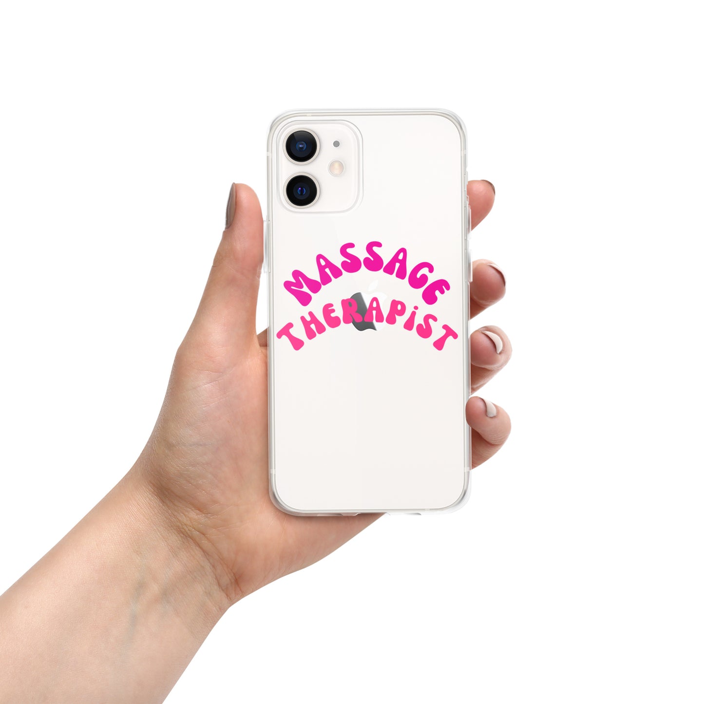 "Massage Therapist" Clear Case for iPhone®