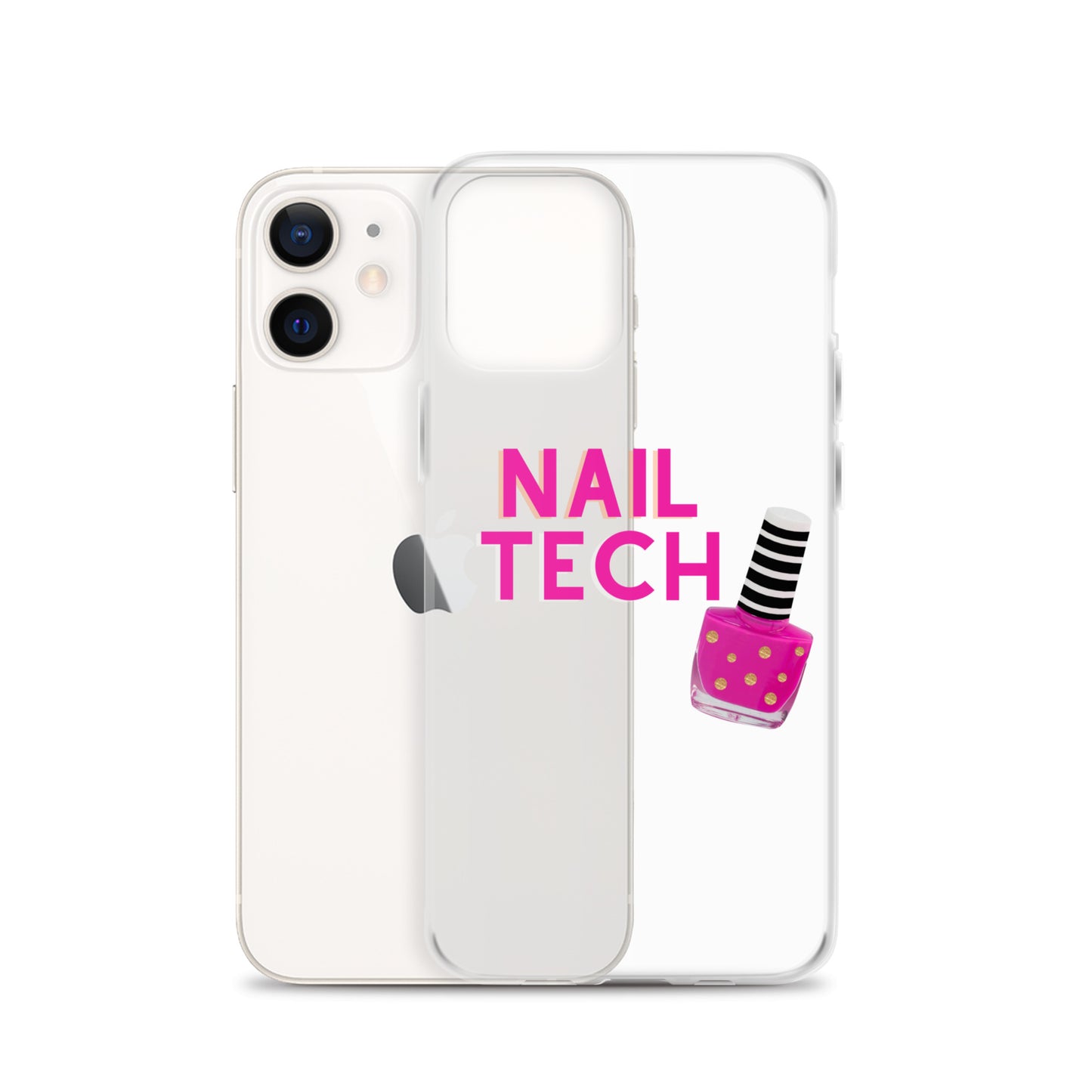 "Nail Tech" Clear Case for iPhone®