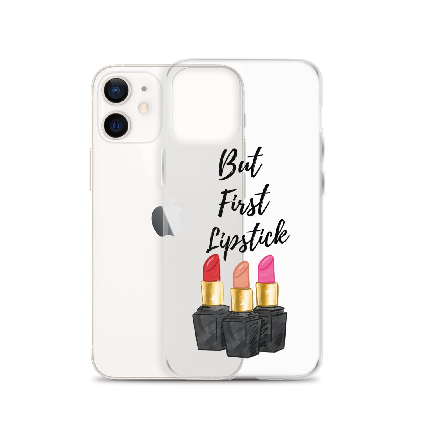 "But First Skin Care" Clear Case for iPhone®