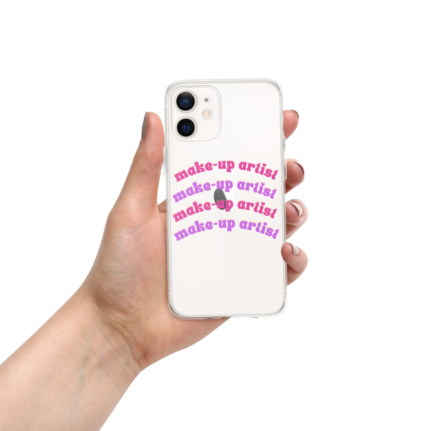 "Make-Up Artist" Clear Case for iPhone®