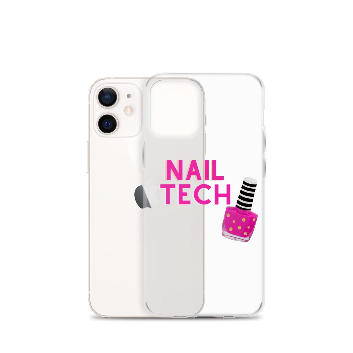 "Nail Tech" Clear Case for iPhone®