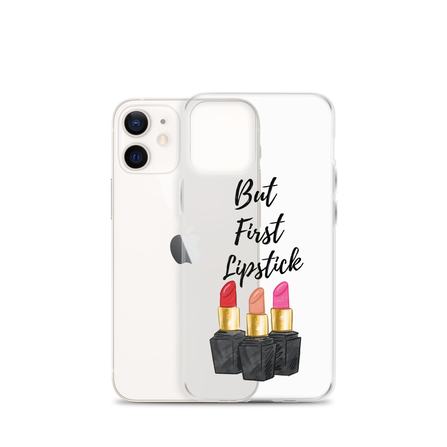 "But First Skin Care" Clear Case for iPhone®