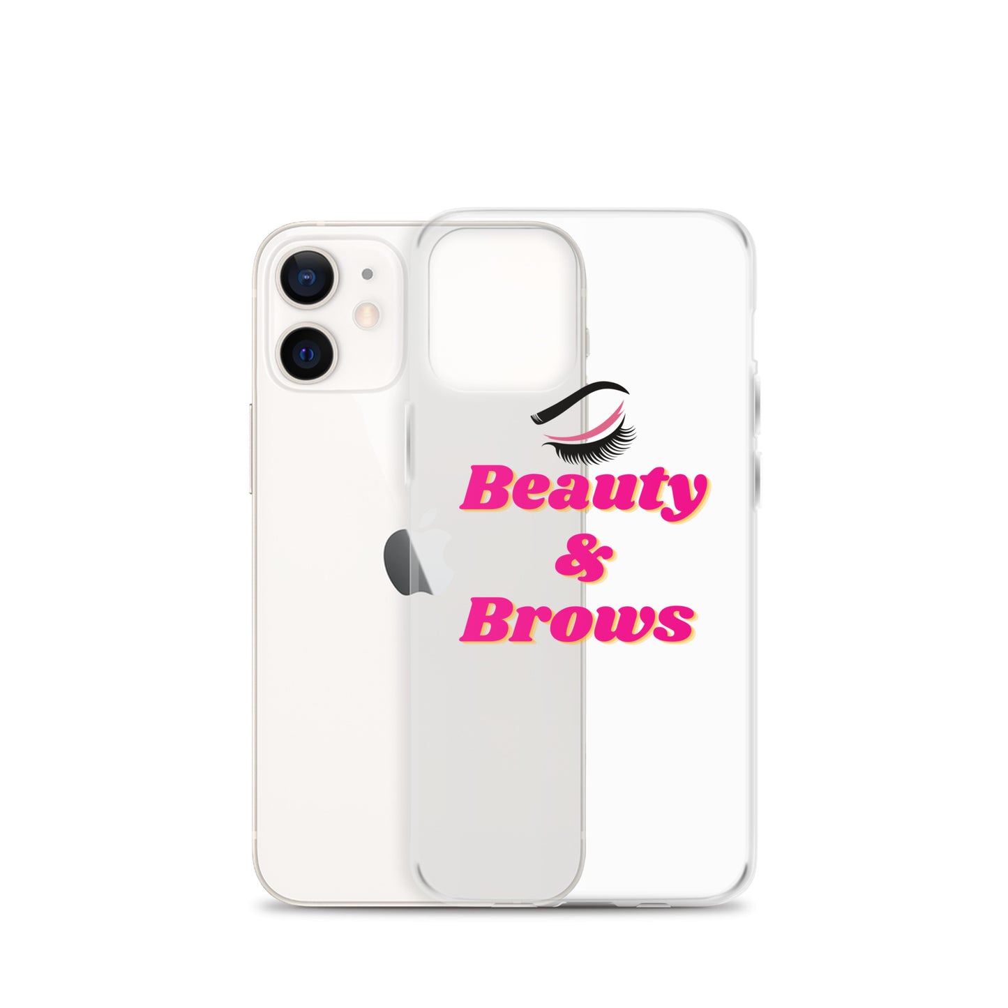 "Beauty & Brows" Clear Case for iPhone®