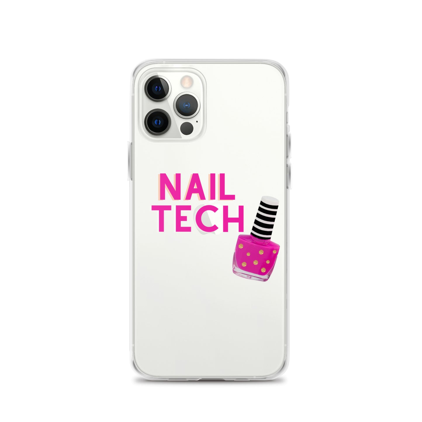 "Nail Tech" Clear Case for iPhone®