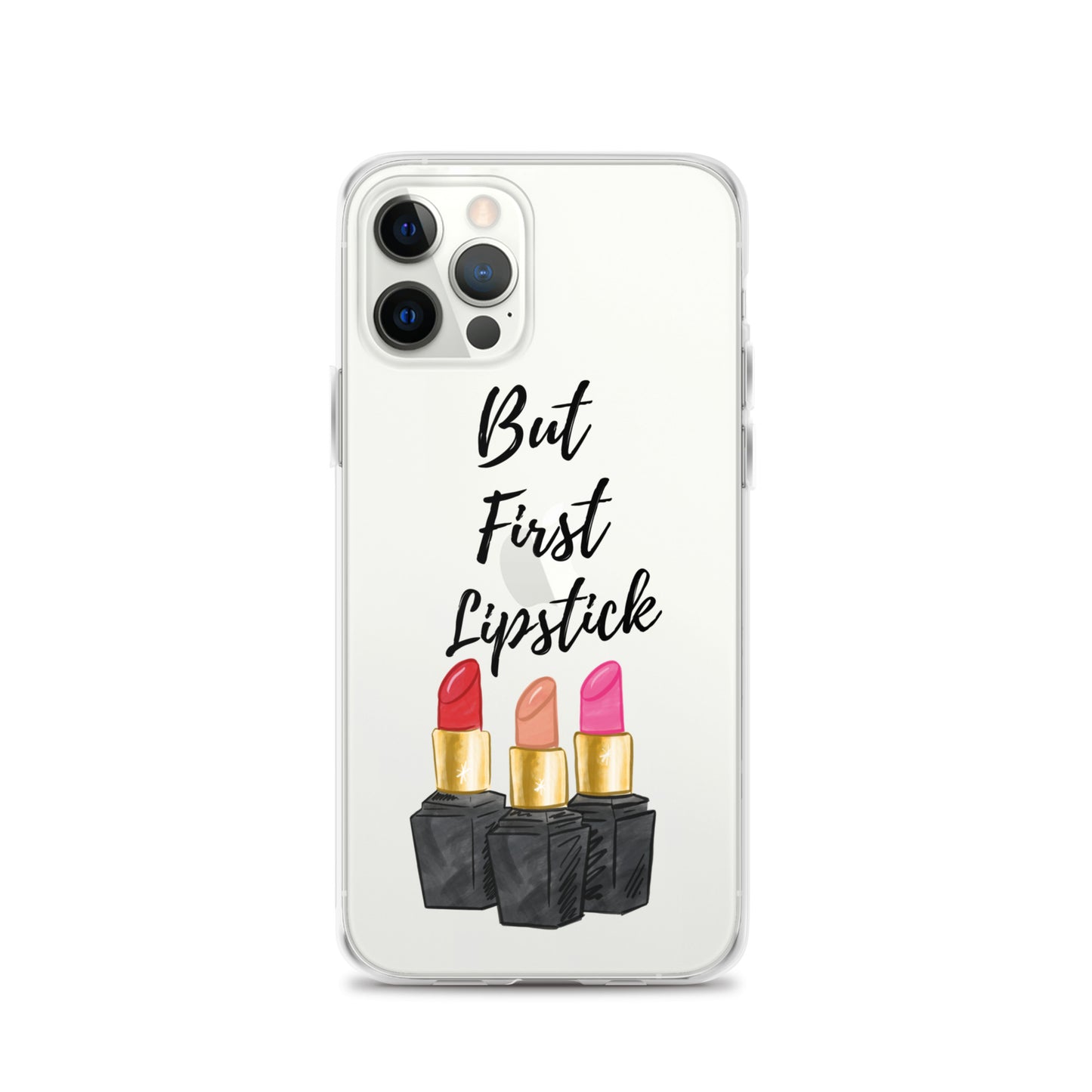 "But First Skin Care" Clear Case for iPhone®