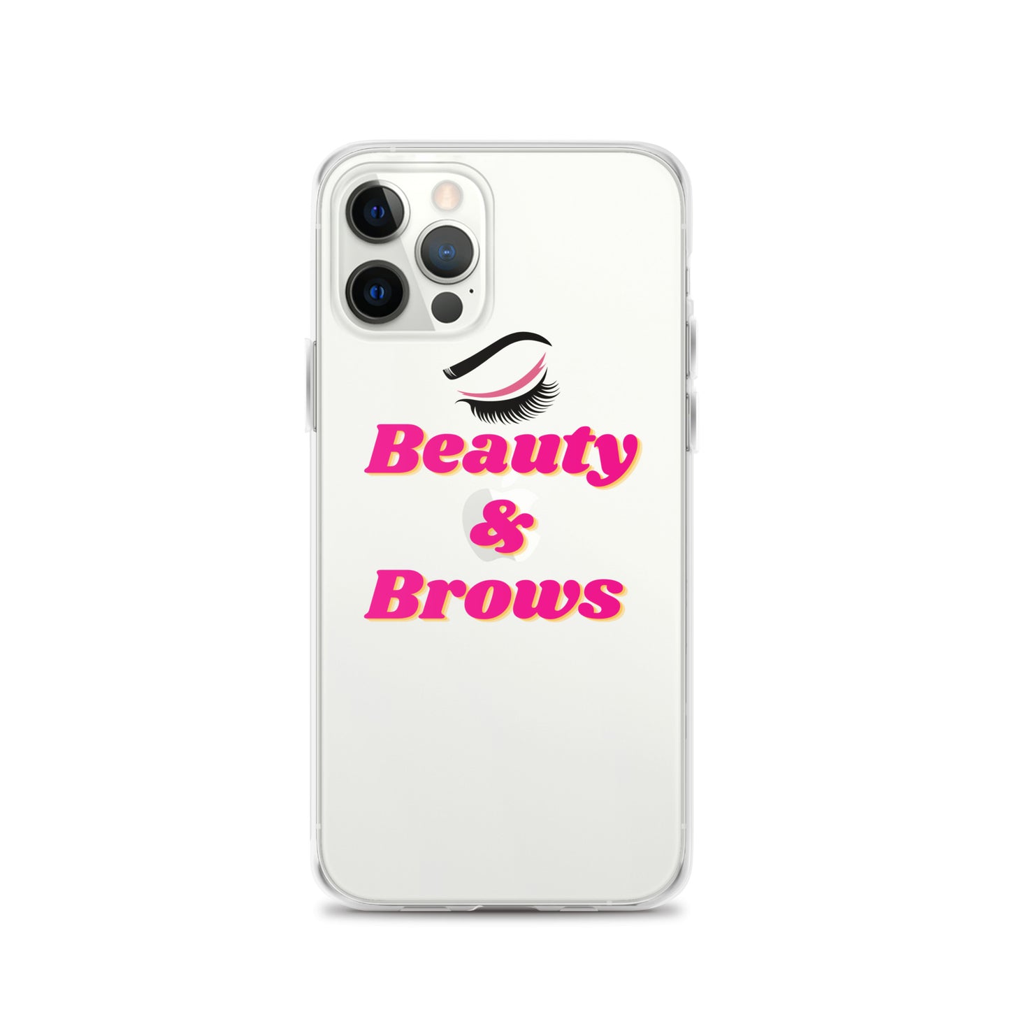 "Beauty & Brows" Clear Case for iPhone®