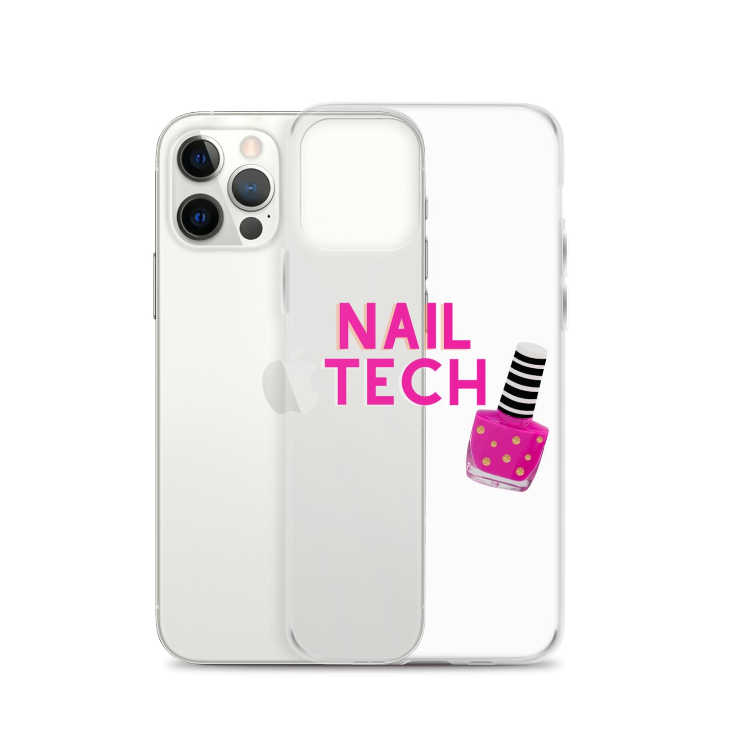 "Nail Tech" Clear Case for iPhone®