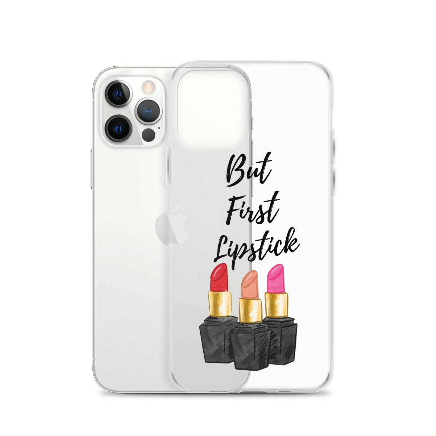 "But First Skin Care" Clear Case for iPhone®