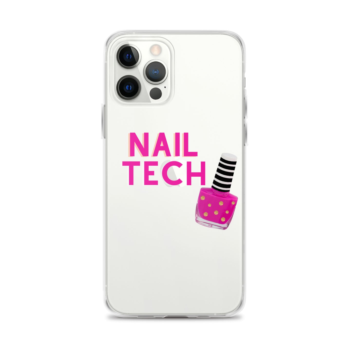 "Nail Tech" Clear Case for iPhone®