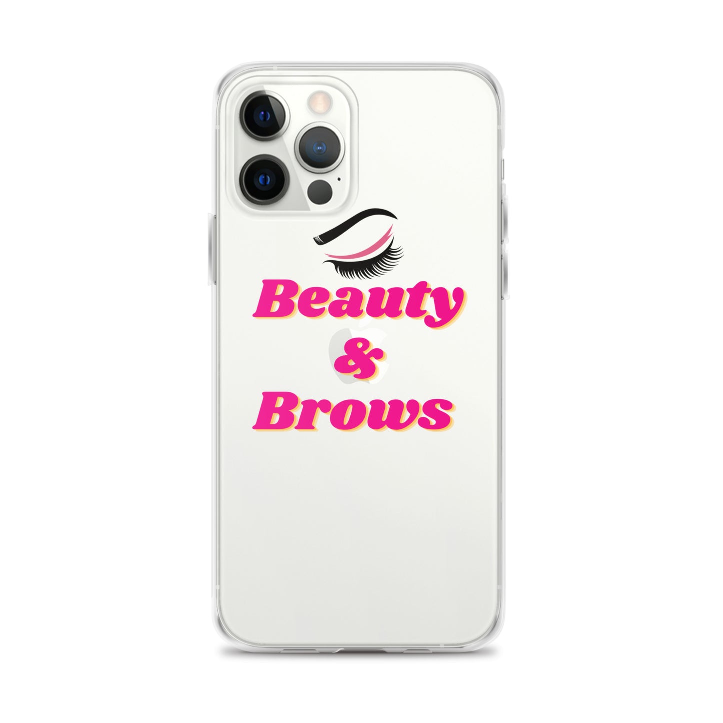 "Beauty & Brows" Clear Case for iPhone®