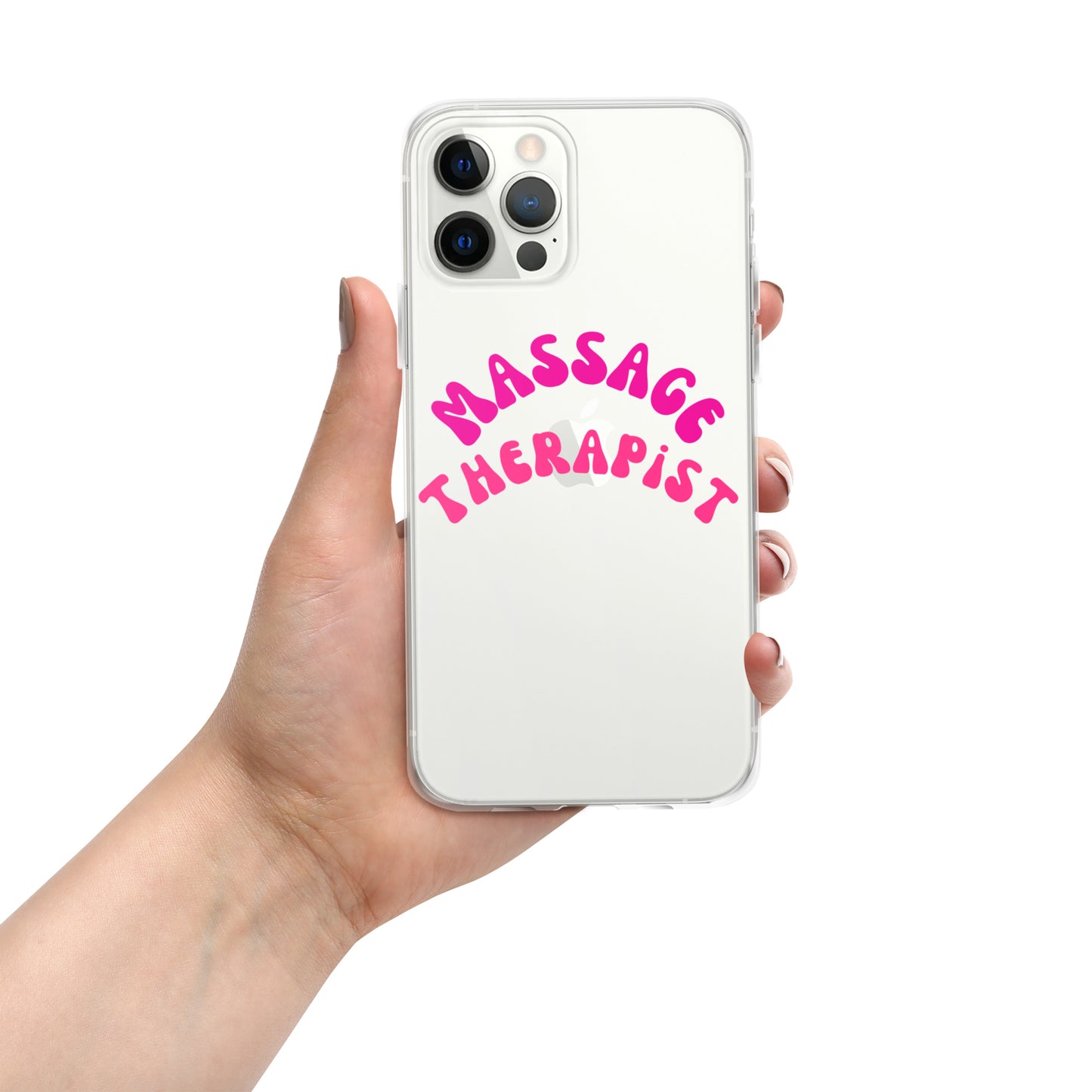 "Massage Therapist" Clear Case for iPhone®