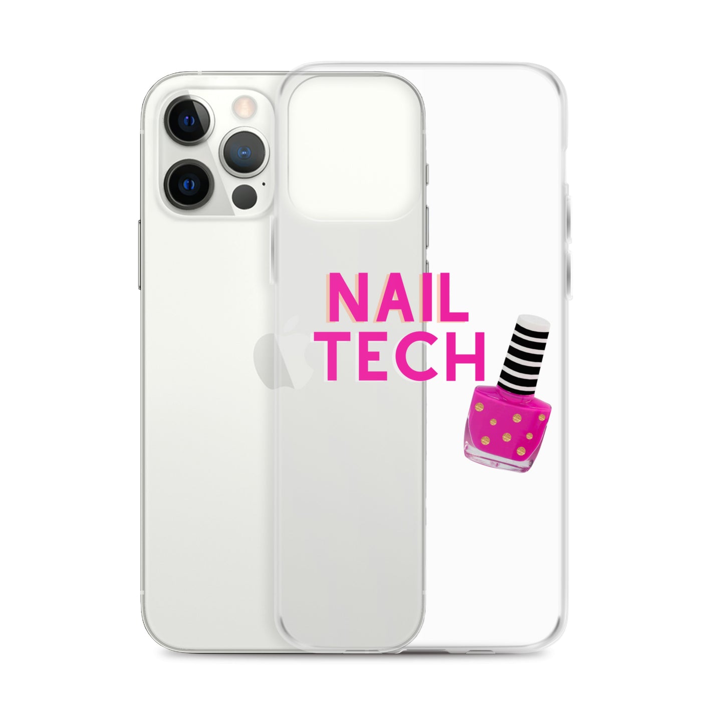 "Nail Tech" Clear Case for iPhone®