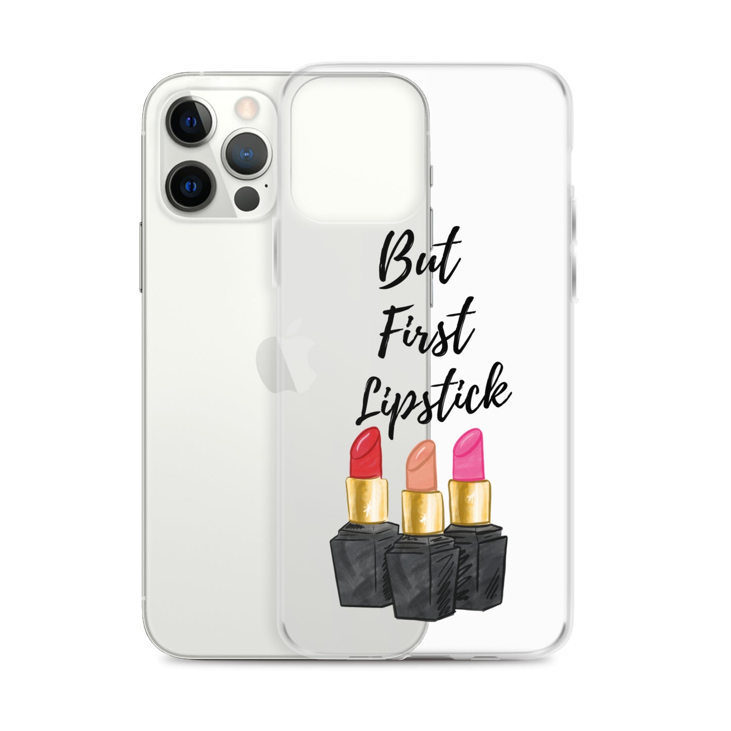 "But First Skin Care" Clear Case for iPhone®