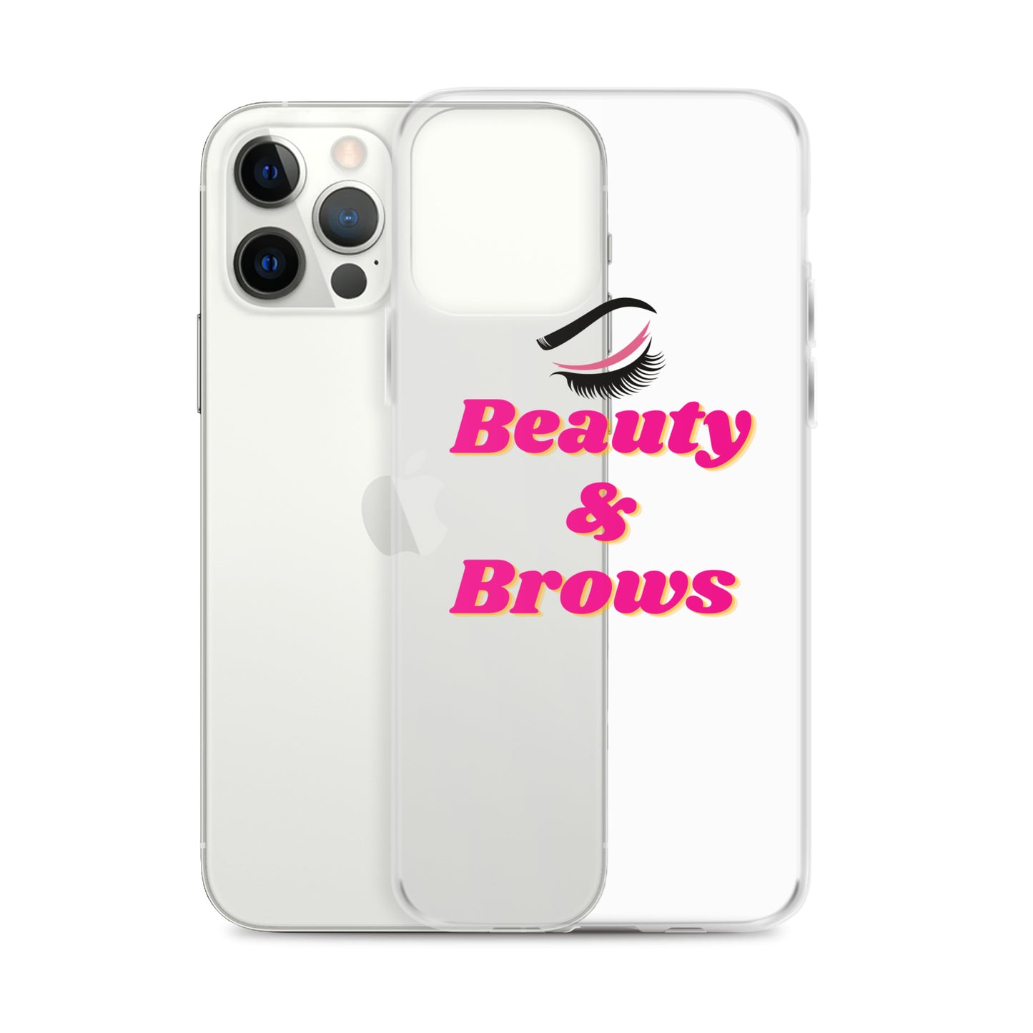 "Beauty & Brows" Clear Case for iPhone®