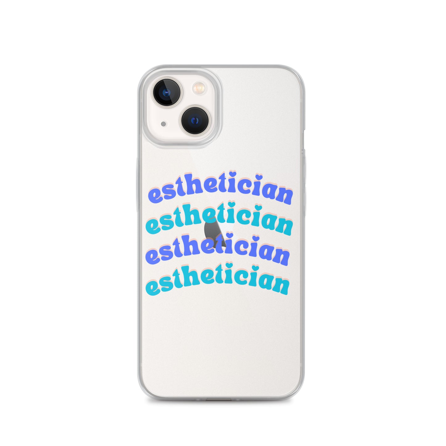 "Esthetician" Clear Case for iPhone®