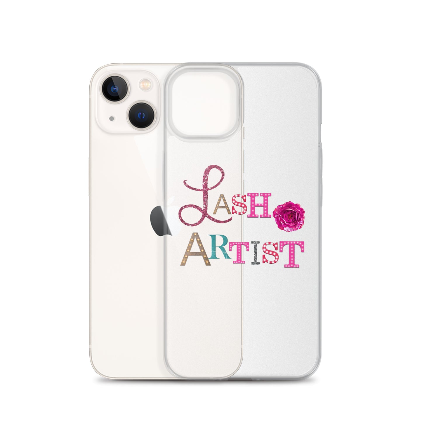 "Lash Artist" Clear Case for iPhone®