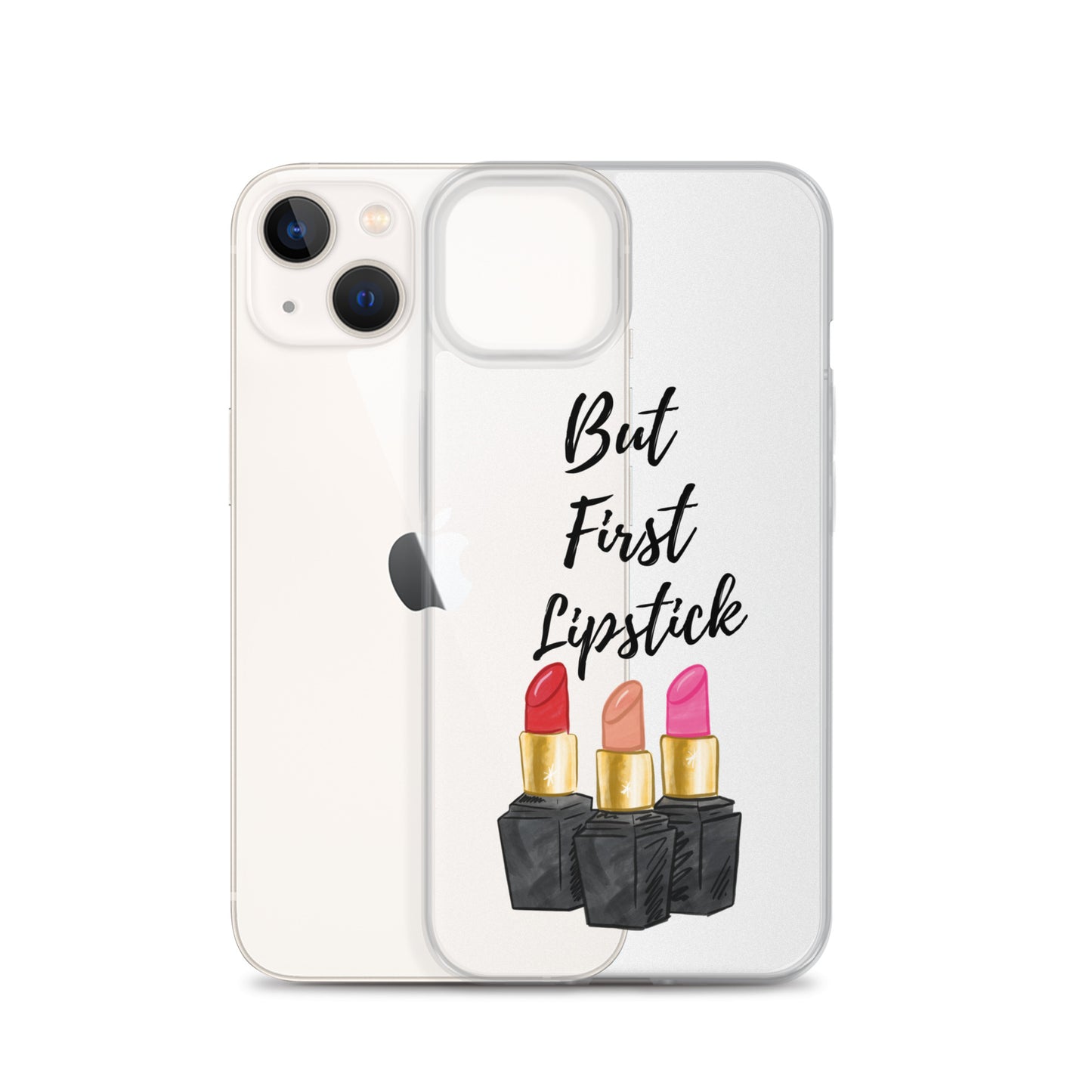 "But First Skin Care" Clear Case for iPhone®