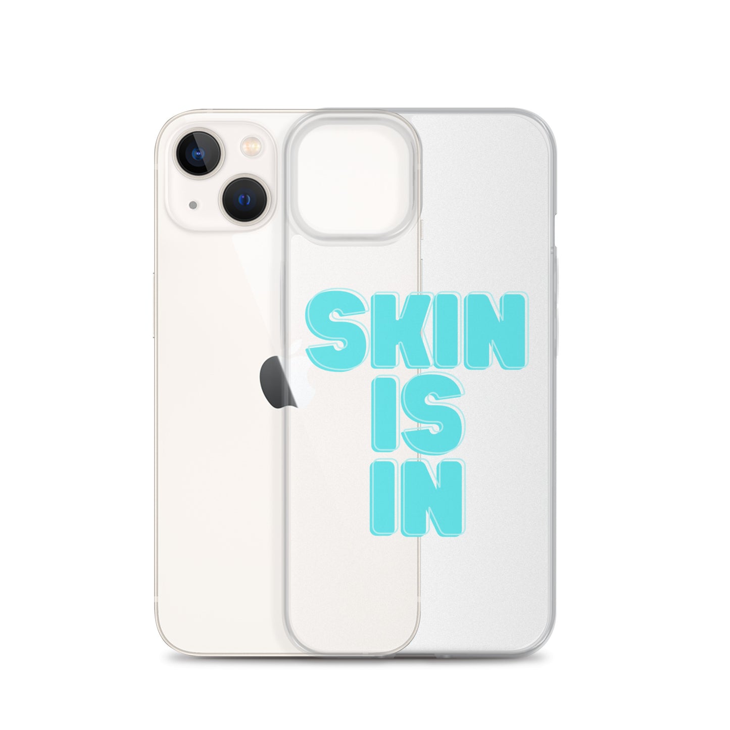 "Skin is In" Clear Case for iPhone®