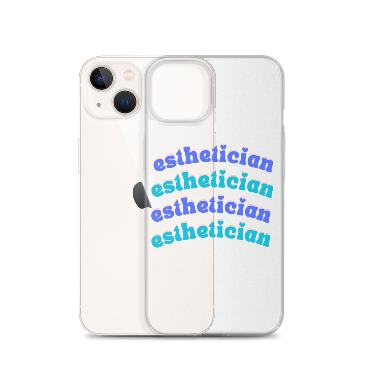 "Esthetician" Clear Case for iPhone®