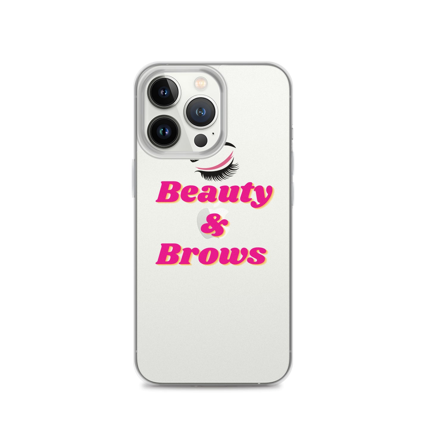 "Beauty & Brows" Clear Case for iPhone®