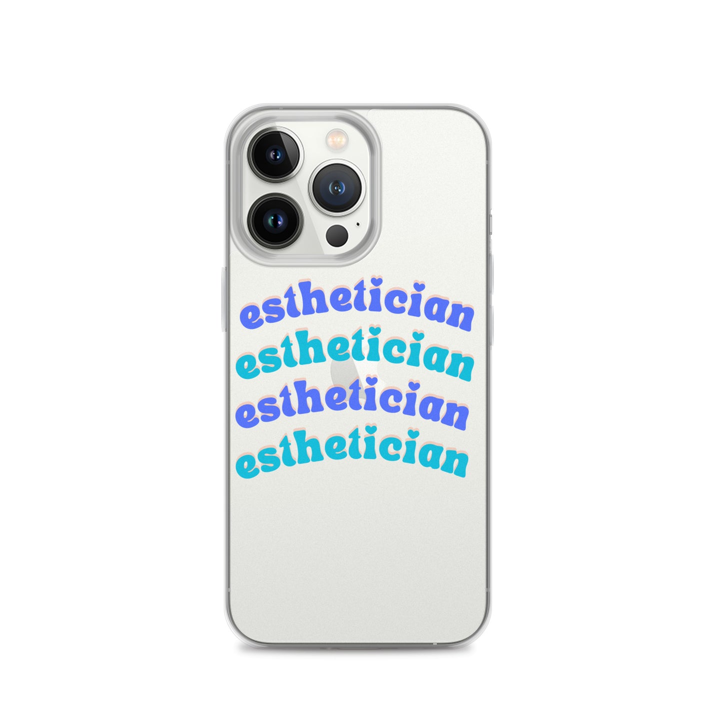 "Esthetician" Clear Case for iPhone®