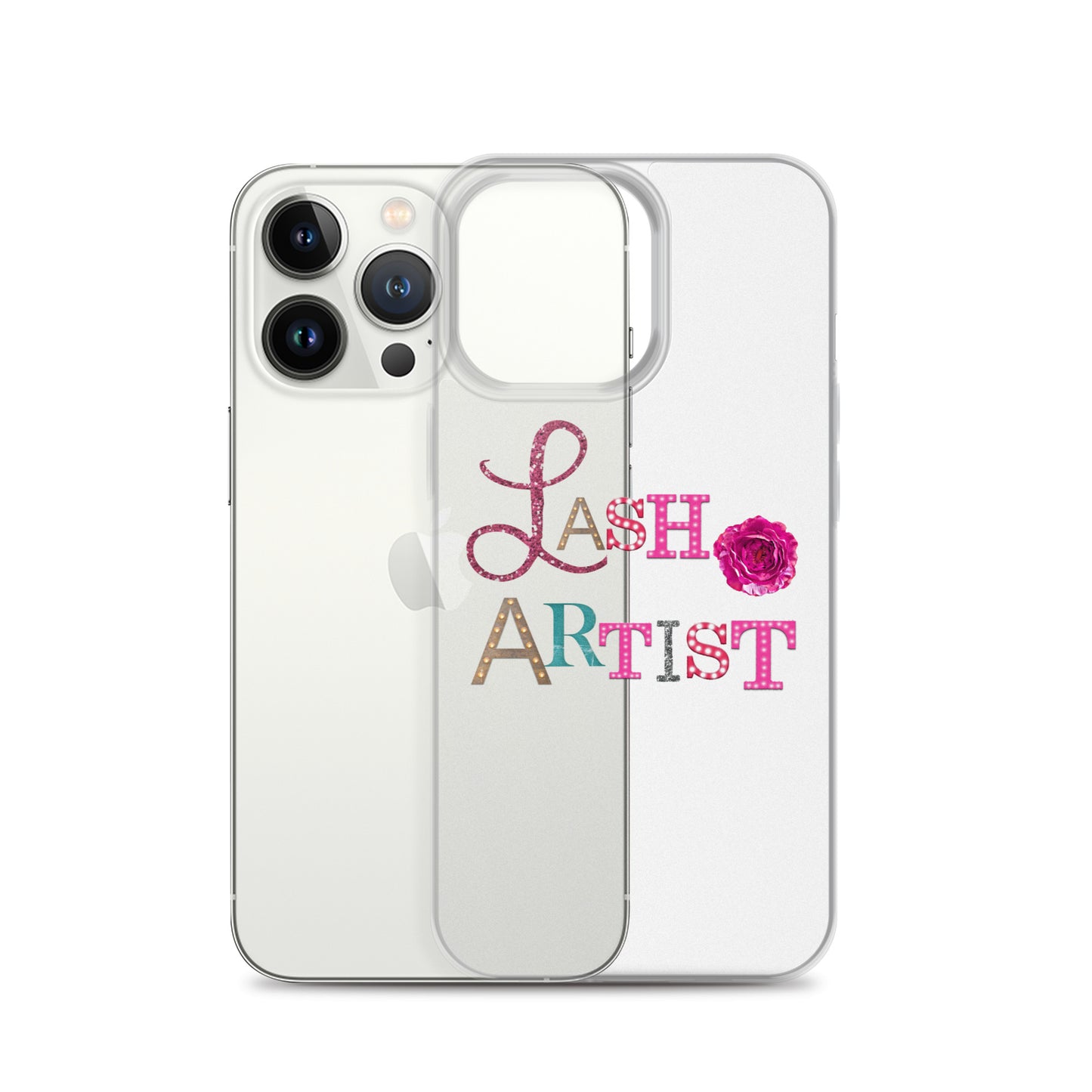 "Lash Artist" Clear Case for iPhone®