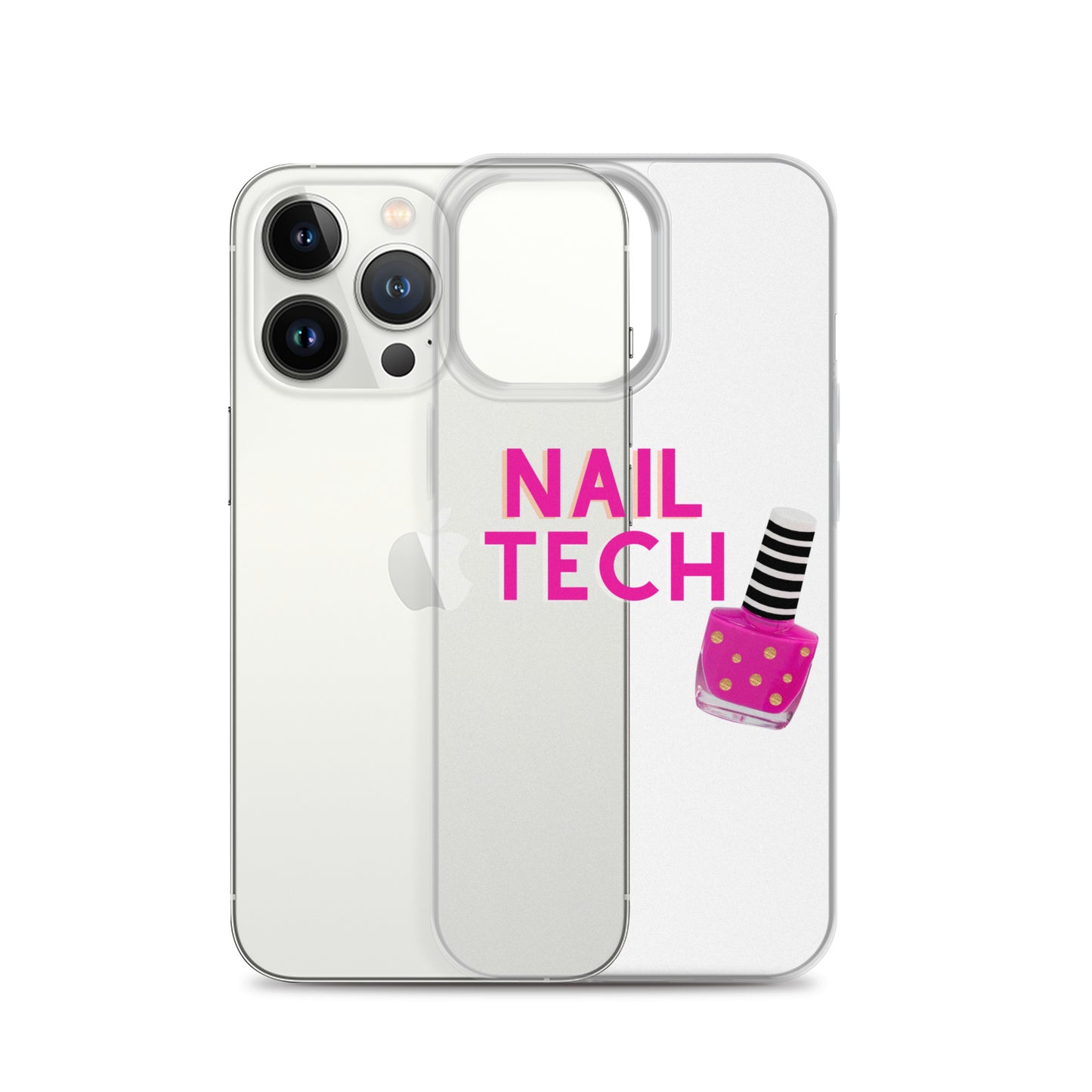 "Nail Tech" Clear Case for iPhone®