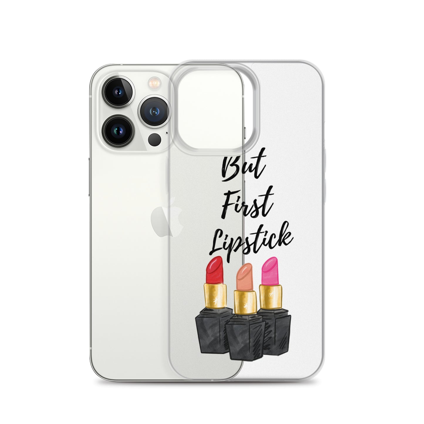 "But First Skin Care" Clear Case for iPhone®