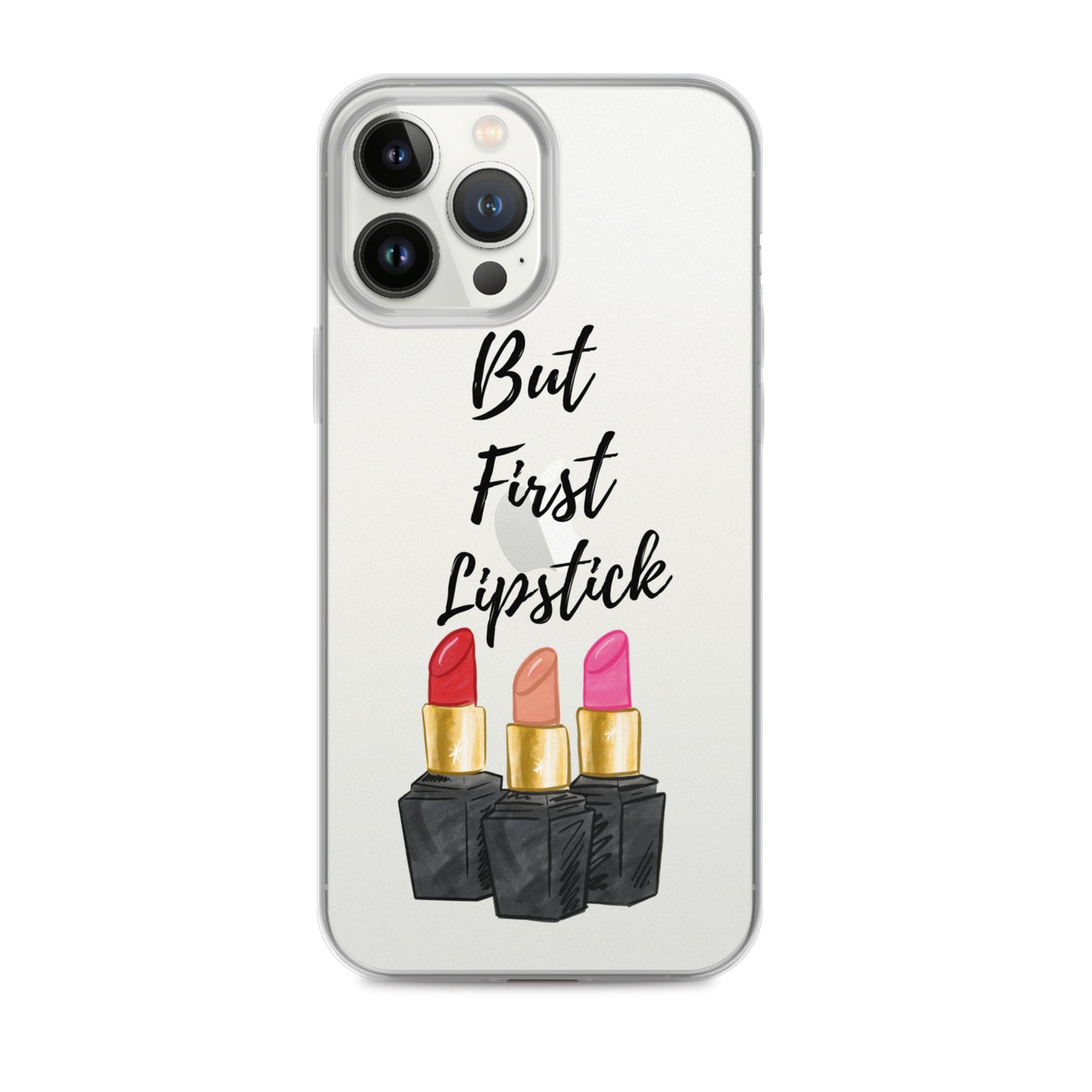 "But First Skin Care" Clear Case for iPhone®