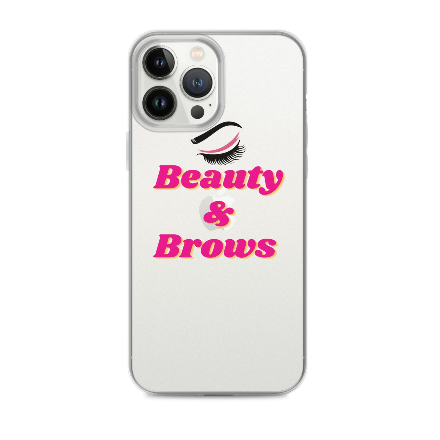 "Beauty & Brows" Clear Case for iPhone®