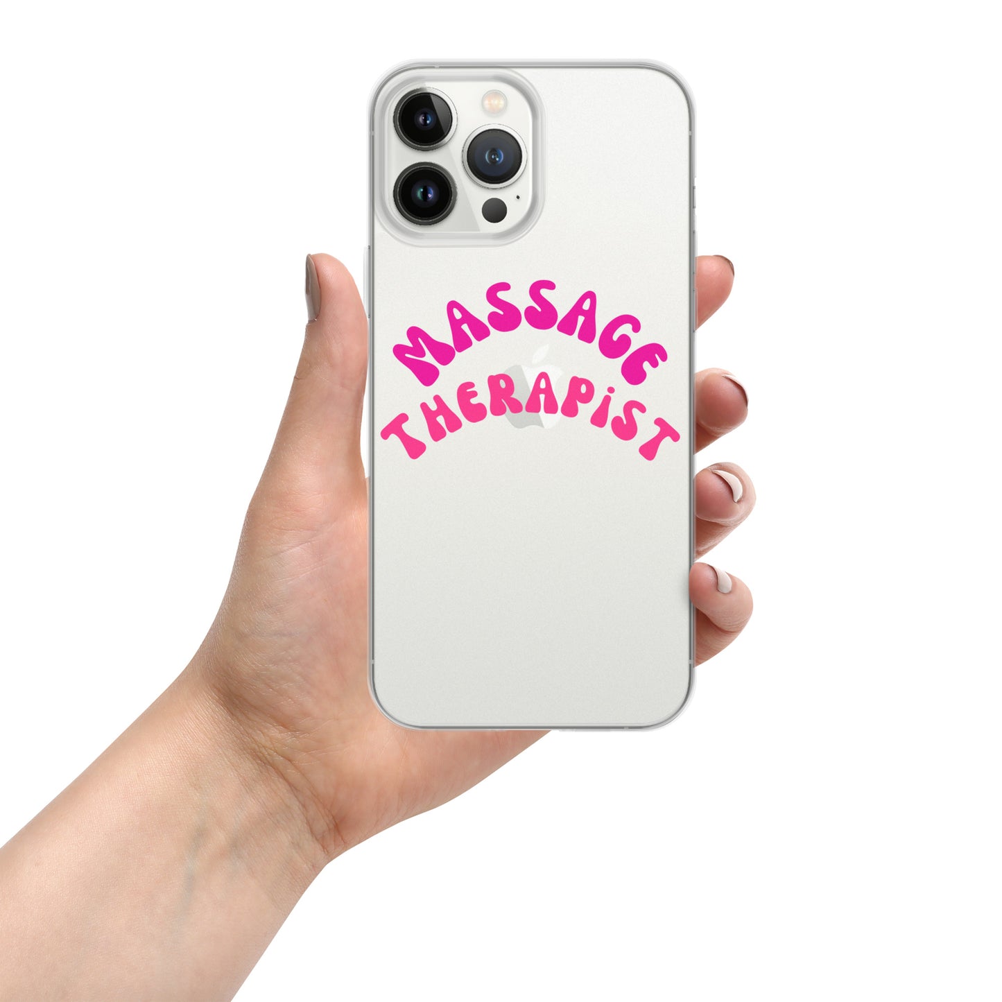 "Massage Therapist" Clear Case for iPhone®