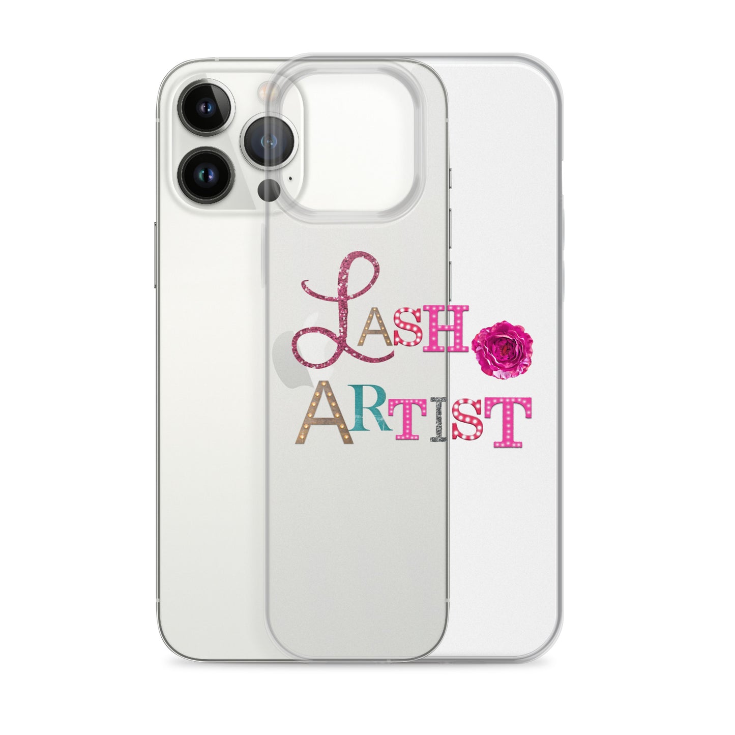 "Lash Artist" Clear Case for iPhone®