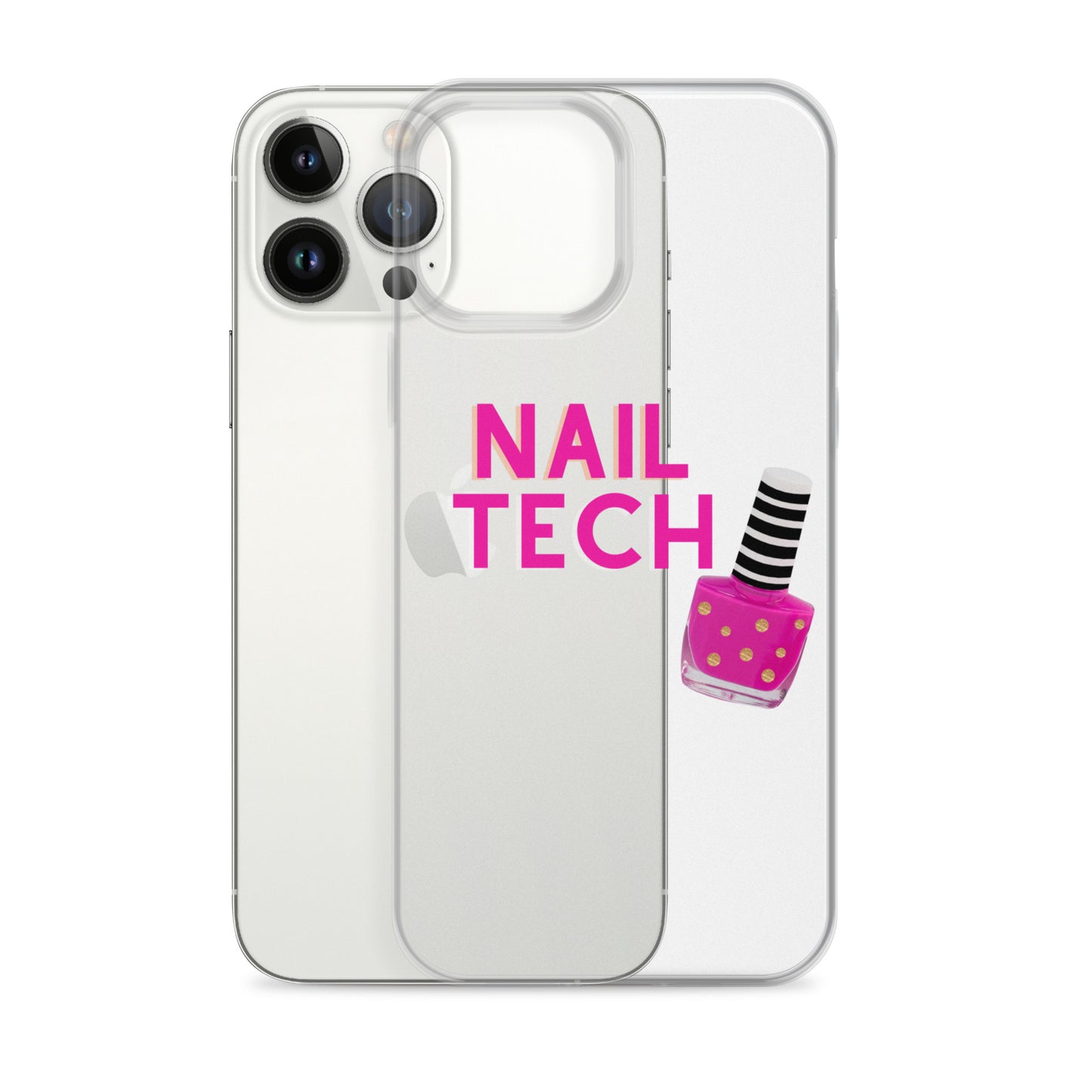 "Nail Tech" Clear Case for iPhone®