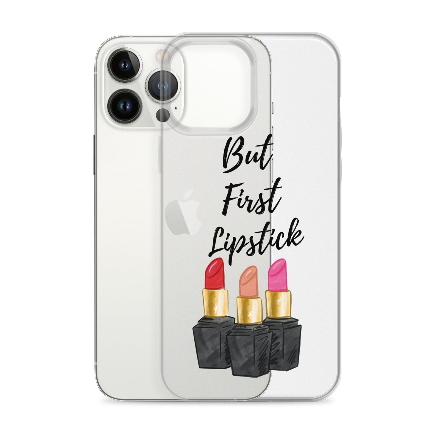 "But First Skin Care" Clear Case for iPhone®