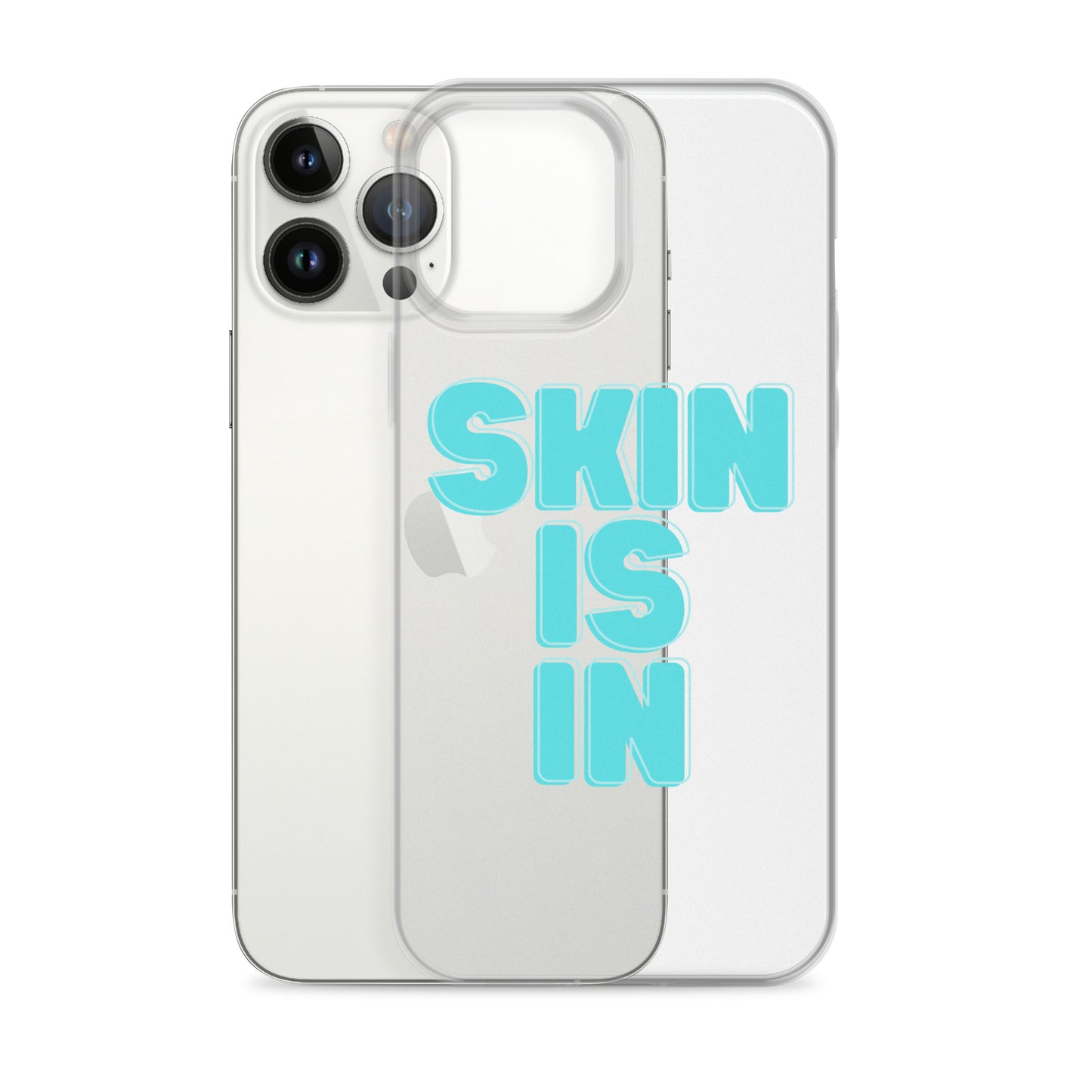 "Skin is In" Clear Case for iPhone®