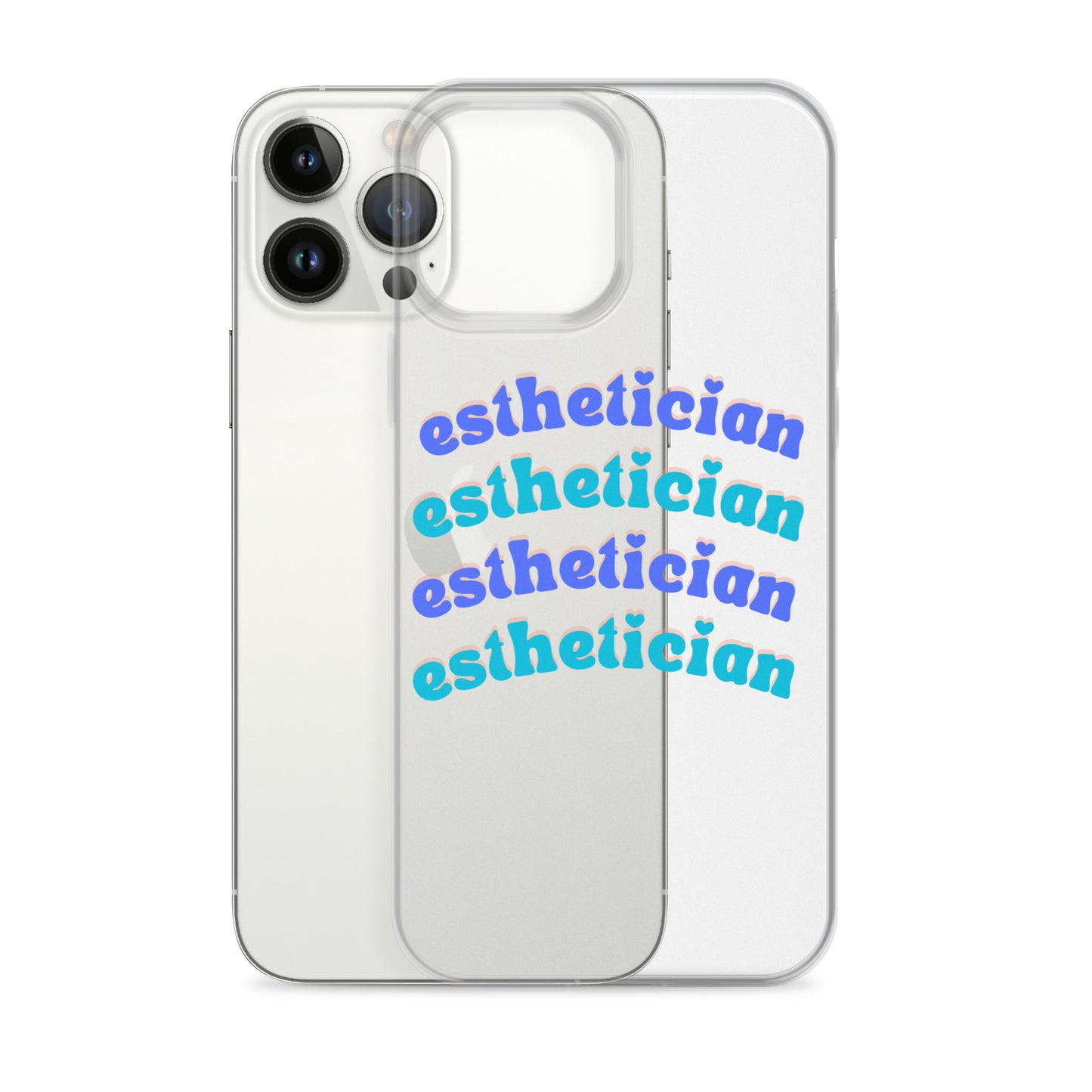 "Esthetician" Clear Case for iPhone®