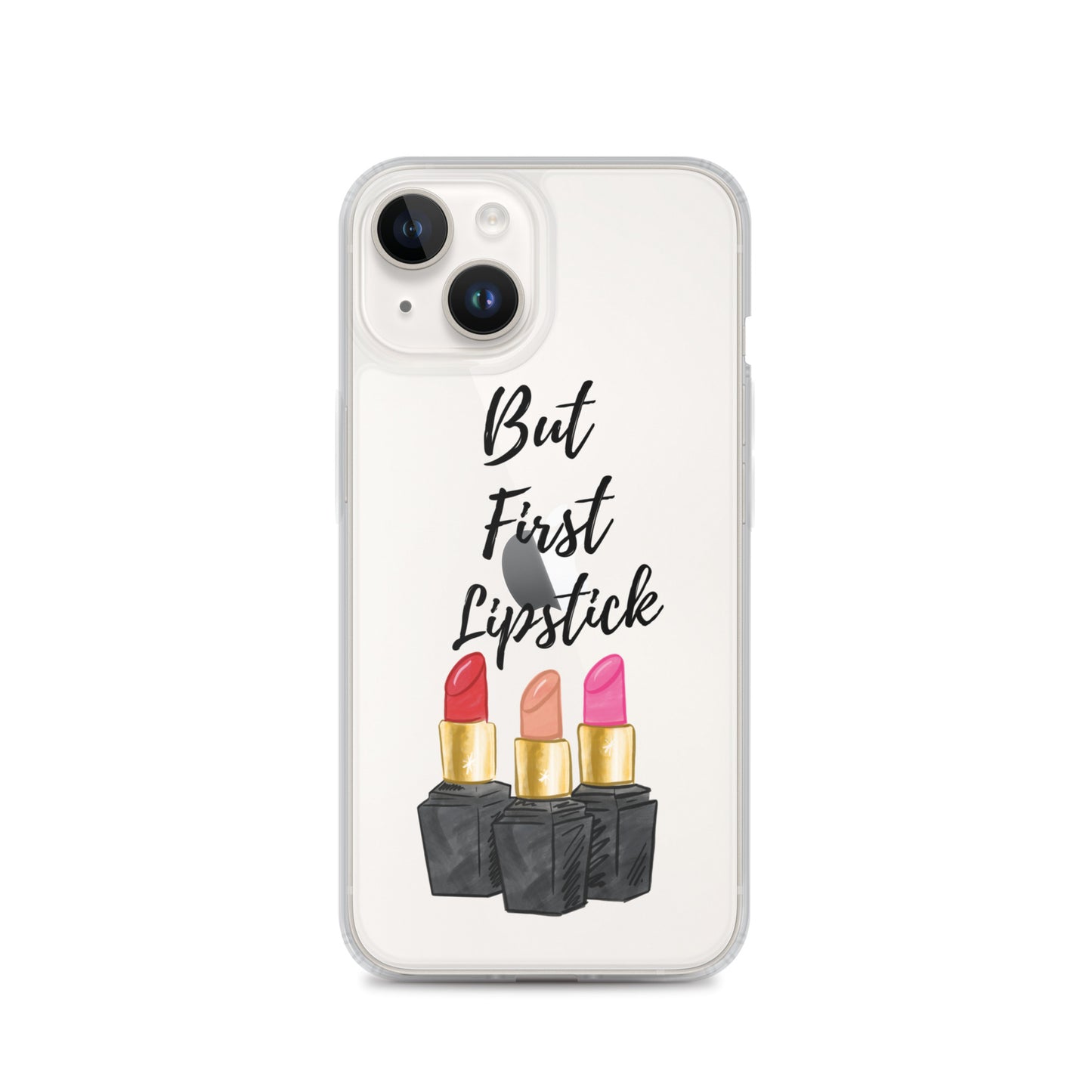 "But First Skin Care" Clear Case for iPhone®